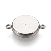 Tarnish Resistant 304 Stainless Steel Links Connectors Settings X-STAS-K202-02E-P-2