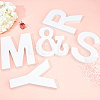 Wooden Letter Ornaments WOOD-GF0001-15-18-5