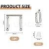 1Pc Alloy Pin to Pendant Converter FIND-FH0017-11P-2