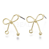 Iron Stud Earring Findings IFIN-N005-24-1