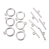 Tibetan Style Toggle Clasps TIBE-A12208-S-NR-2