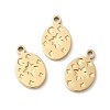 Ion Plating(IP) 316L Surgical Stainless Steel Charms STAS-H213-03G-2