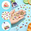 56G 8 Styles Handmade Polymer Clay Cabochons CLAY-FS0001-48-3