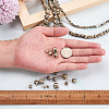 4 Strands 4 Style Natural Dalmatian Jasper Beads Strands G-YS0001-06-5