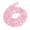 Natural Selenite Beads Strands G-Q162-A01-01B-04-8