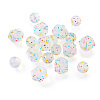 20Pcs 2 Styles Silicone Beads SIL-TA0001-23-12