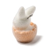 Easter Opaque Resin Pendants RESI-F062-03C-2