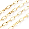 Ion Plating(IP) 304 Stainless Steel Paperclip Chains CHS-D030-02G-4