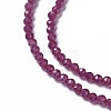 Natural Red Corundum/Ruby Beads Strands G-F596-11-2mm-3