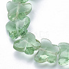 Transparent Glass Beads GLAA-Q066-14mm-B12-3