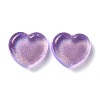 Transparent Resin Cabochons CRES-P019-04F-2