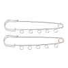 Iron Safety Pins Brooch Findings RN-CBAB9AC-03P-1