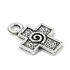 Tibetan Style Alloy Pendants PALLOY-P293-157-3