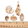 25Pcs 5 Styles Acrylic Big Pendants OACR-FP0001-36-2