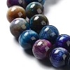 Natural Rainbow Tiger Eye Beads Strands G-NH0002-A01-B01-4