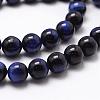 Natural Tiger Eye Bead Strands G-D840-54-6mm-02-3