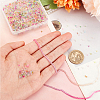 18 Strands 18 Colors Transparent Gradient Color Glass Beads Strands GLAA-PH0002-95-3