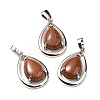 Synthetic Goldstone Pendants G-B033-04P-18-1