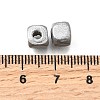 Spray Painted Wooden Beads WOOD-P021-01A-M-4