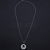 Non-Tarnish 201 Stainless Steel Pendants Necklaces NJEW-S105-JN683-45-1-2