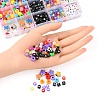 588Pcs 13 Styles Geometric & Star & Heart & Flower Acrylic Beads DIY-FS0002-04-3
