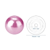 Pearlized Eco-Friendly Dyed Glass Pearl Round Bead HY-PH0002-16-B-4
