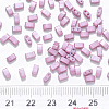 2-Hole Baking Painted Glass Seed Beads SEED-S031-M-599-3