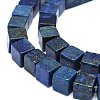 Natural Lapis Lazuli Beads Strands G-G974-01-3