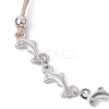 Dolphin 304 Stainless Steel Link Bracelets BJEW-JB09948-3