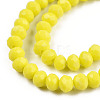 Opaque Solid Color Glass Beads Strands LS-EGLA-A034-P10mm-D26-2