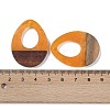 Resin & Wood Pendants WOOD-F015-17C-3