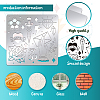 Stainless Steel Cutting Dies Stencils DIY-WH0279-130-3