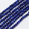 Natural Lapis Lazuli Bead Strands G-G663-48-2mm-1