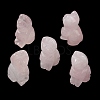Natural Rose Quartz Carved Healing Figurines G-B062-04E-2