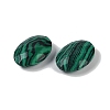 Synthetic Malachite Cabochons G-O175-15L-01-2