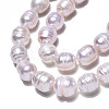 Natural Cultured Freshwater Pearl Beads Strands X-PEAR-N012-09B-3