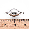 925 Sterling Silver Box Clasps STER-T007-134P-3