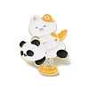 Panda Golden Alloy Brooches JEWB-S014-01A-1