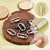 6Pcs Alloy Screw Carabiner Lock Charms FIND-UN0003-31P-5