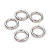 Alloy Spring Gate Rings PALLOY-M015-01P-2