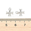 SHEGRACE Brass Cross Charms XGR0162P-98P-3