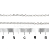 Non-Tarnish 304 Stainless Steel Cable Chain Necklace for Men Women NJEW-K245-014B-2