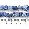 Raw Rough Natural Lapis Lazuli Beads Strands G-B065-C03-5