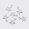 Tarnish Resistant 304 Stainless Steel Charms STAS-F159-43P-1