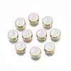 Alloy Enamel Beads ENAM-N052-006-01J-RS-1