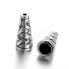 Tibetan Style Alloy Bead Cone TIBEB-00821-AS-NR-1