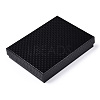 Rhombus Textured Cardboard Jewelry Boxes LS-CBOX-T006-01A-3