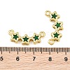 Brass & Glass Pendants KK-CBA6A75-54G-01-3