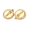 304 Stainless Steel Pendants STAS-K331-01F-G-2