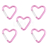 5Pcs Zinc Alloy Spring Gate Rings FIND-YW0010-59M-1